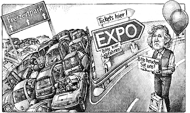 Karikatur in der FAZ, Juni 2000