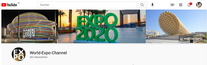 YouTube-channel World-Expo-Channel